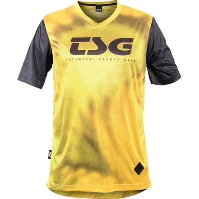 TSG Waft Jersey krátky rukáv ochre black