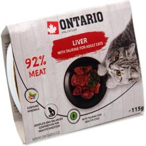 ONTARIO Купа Ontario пастет с таурин 115g (213-2402)