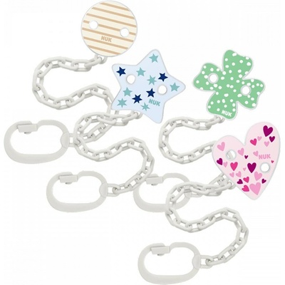 Nuk řetízek s klipem růžová – Zboží Dáma