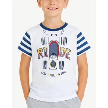 Chicco Boys Tee White/Blue