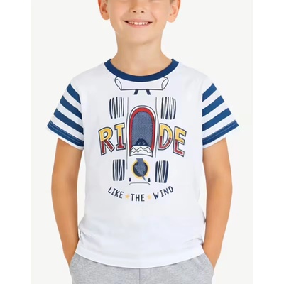 Chicco Boys Tee White/Blue