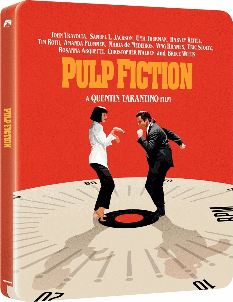 Tohle je absolutní vítěz srovnávacího testu - produkt Pulp Fiction 4K Ultra HD BD Steelbook