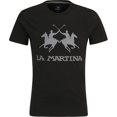 La Martina Тениска черно, размер S