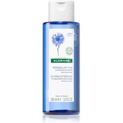Klorane Cornflower за премахване на очен грим за чувствителни очи 100ml