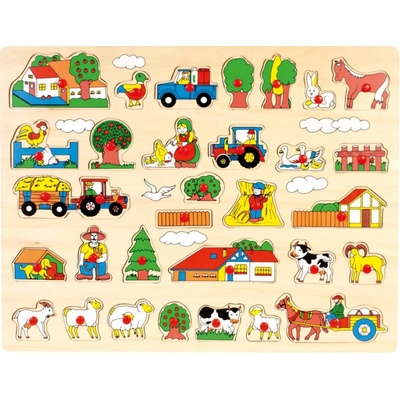 Bino puzzle velké zvířata