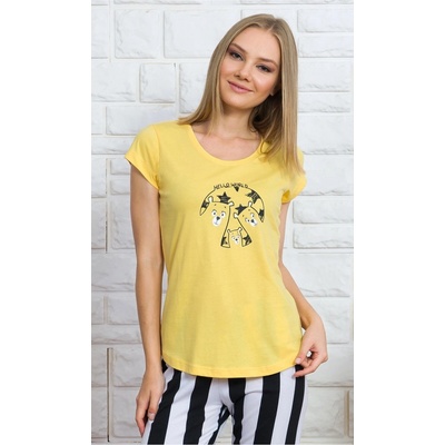 Vienetta dámské kapri Hello world lososová