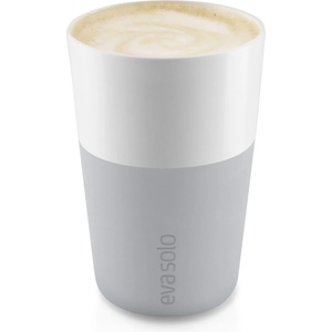 Eva Solo термос чаша за café latte 360 ml 2 броя светлосиви Eva Trio (ES501046)