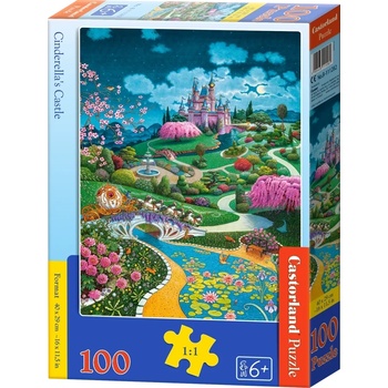Castorland - Puzzle Cinderella Castle - 100 piese