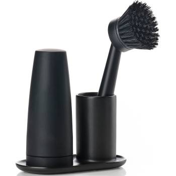 Zone Denmark Органайзер за аксесоари за мивка Singles черен 4 части (332056)