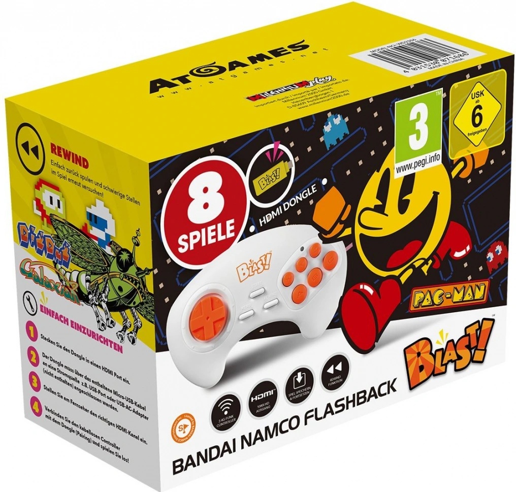 BANDAI NAMCO FLASHBACK HDMI ゲーム機