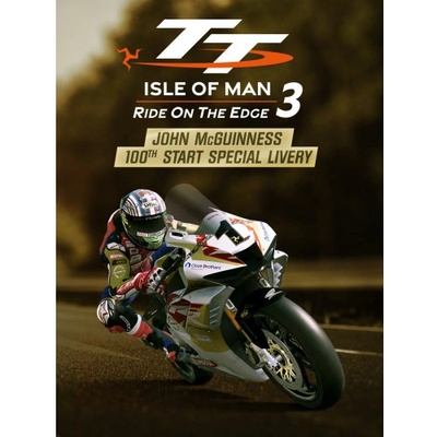 TT Isle Of Man 3 John McGuinness 100th Start Special Livery