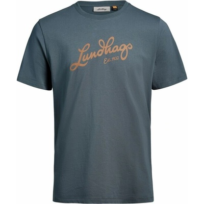 Lundhags Järpen Logo T-shirt Dk Sky blue