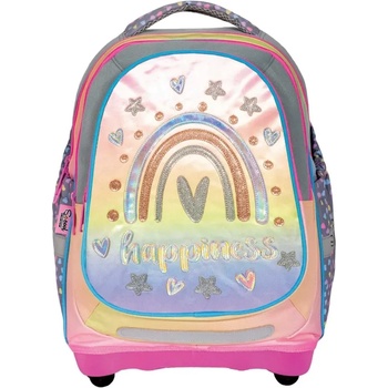 S-Cool Ученическа раница s-cool анатомична, happiness, 24 л