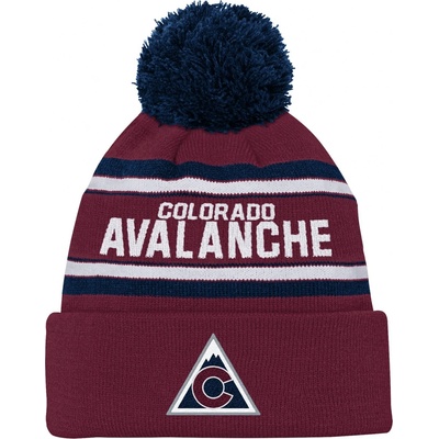 Outerstuff Colorado Avalanche 3Rd Jersey Jacquard Cuff Pom