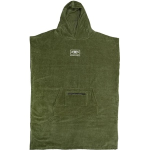 Ocean & earth Corp Hooded poncho - Green (Military)