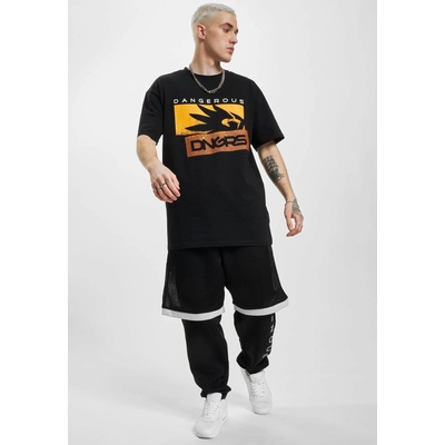 Dangerous DNGRS Мъжко долнище Dangerous DNGRS EvilFuture Sweatpant UB-DGSP487-00007 - Черен, размер XL