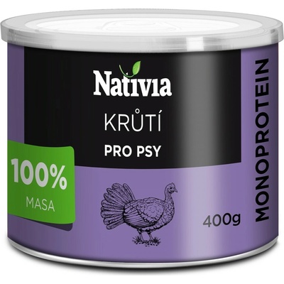Nativia krůtí svalovina 400 g
