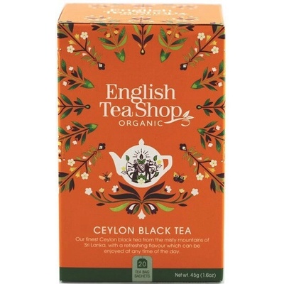 English Tea Shop Černý čaj Ceylon bio BIO DEMETER 20 x 2,2 g