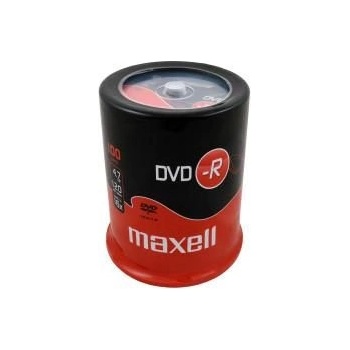 Maxell DVD-R MAXELL, 4, 7 GB, 16x, 100 бр. CAKE BOX (ML-DDVD-R4.7-100PK-CAKE)