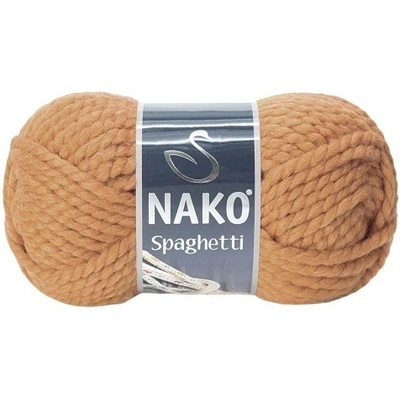 Nako Pletací příze Nako Spaghetti 5401 - hnědá
