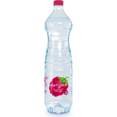Natura Ochucená voda malina 6 x 1,5 l