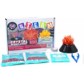 Big Bang Science Stem комплект за направа на нощна лампа от кристали (sm190808)