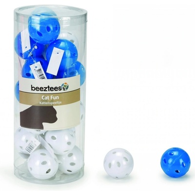 Beeztees Hračka pro kočky míček plastový s rolničkou 4cm