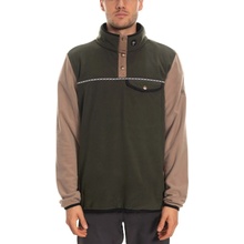 686 Sunshine Anorak Fleece Dark Green Clrblk