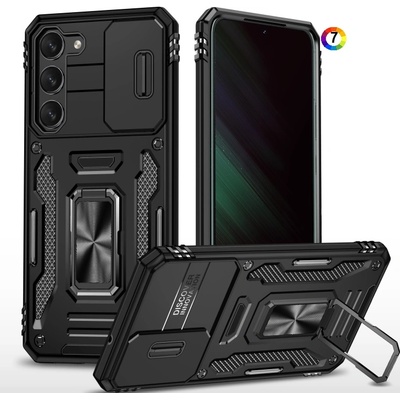 Samsung Galaxy S24 5G Удароустойчив Ring Holder Калъф и Протектор