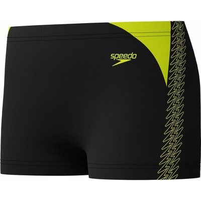 Speedo Chlapčenské plavky Hyperboom Spl Asht čierna/žltá