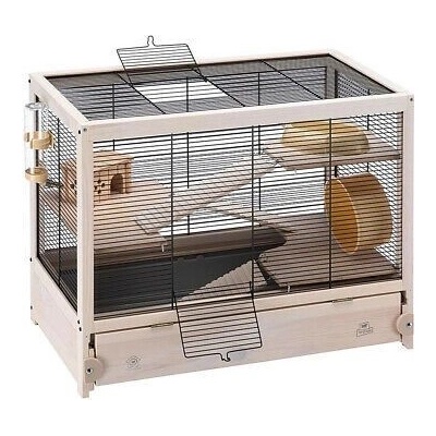 Ferplast klícka HL HAMSTERVILLE černá 60 x 34 x 49 cm – Zbozi.Blesk.cz