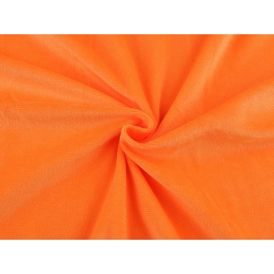 Minky hladké / jemný plyš SAN Varianta: 24 (25) oranžová 44180/89298/268776