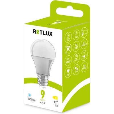 RETLUX RLL 605 A60 E27 bulb 9W DL D