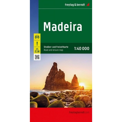 Madeira 1:40 000 / automapa + mapa pro volný čas – Zboží Dáma