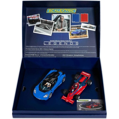 Scalextric Autíčko Single Seater C4601A Gordon Murray Design Genius Twin Pack (1:32)