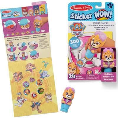 Melissa & Doug Sticker Wow! labková patrola