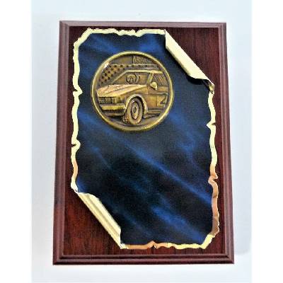 VIZINGR Auto plaketa H122-G191M-R H122-G191M-R/15 cm