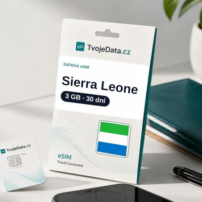 eSIM Sierra Leone 3 GB / 29 dní