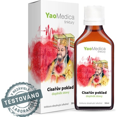 YaoMedica Císařův poklad tinktura z čínských bylinek 50 ml