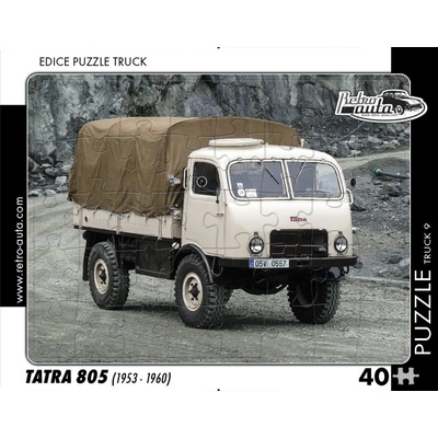 RETRO-AUTA TRUCK č.9 Tatra 805 1953-1960 40 dielov