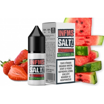 Infamous Saltz Strawberry Watermelon 10 ml 20 mg