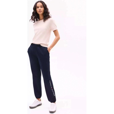 Tommy Hilfiger dámské tepláky Embroidered tmavě modré