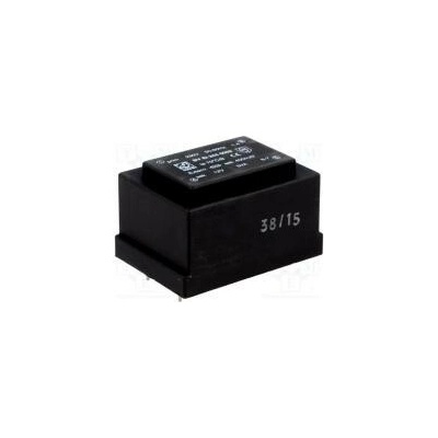 Transformátor zalévaný 5VA 230VAC 12V 417mA PCB 165g