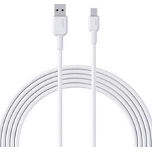 Aukey CB-NAC1 USB-A na USB-C, 1m, bílý