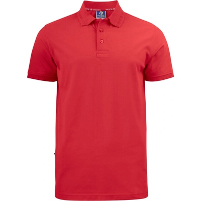 Projob polokošile 2021 Pique Polo těžká bavlna krátký rukáv pánská COT64202100400-red