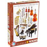 EUROGRAPHICS Пъзел Eurographics от 1000 части - Оркестърни инструменти (EG60001410)