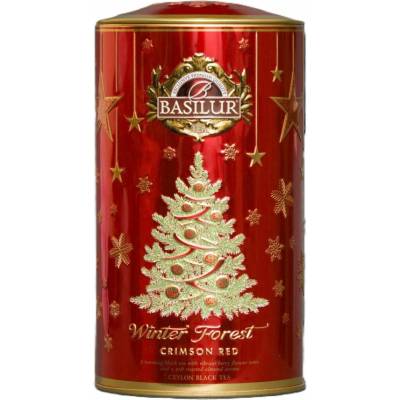 Basilur Winter Forest Crimson Red černý čaj 75 g