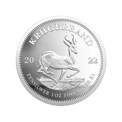 Krugerrand South African Mint stříbrná mince 1 oz – Zboží Dáma