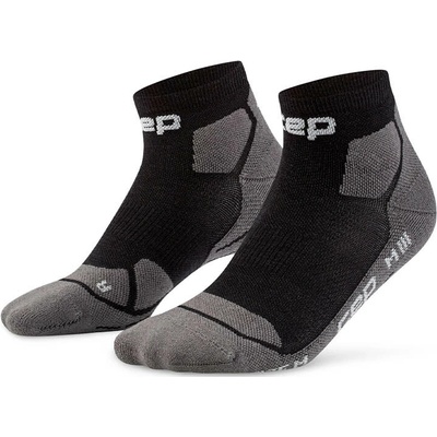 CEP Kotníkové outdoorové ponožky LIGHT CUSHION 2.0 dámské black/grey