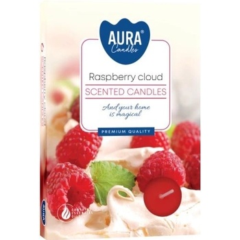 Bispol Aura Raspberry Cloud 6 ks